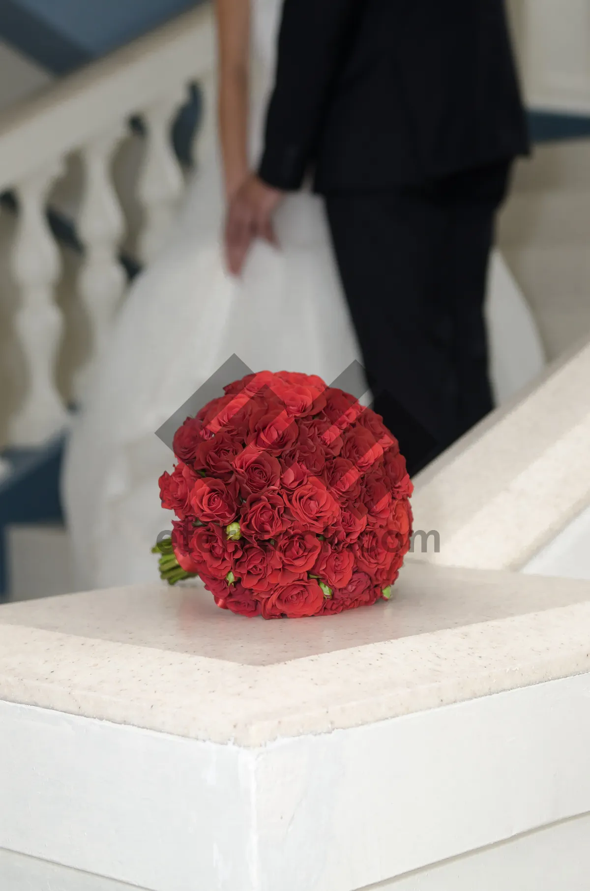 Picture of Fresh Berry Wedding Bouquet Decoration