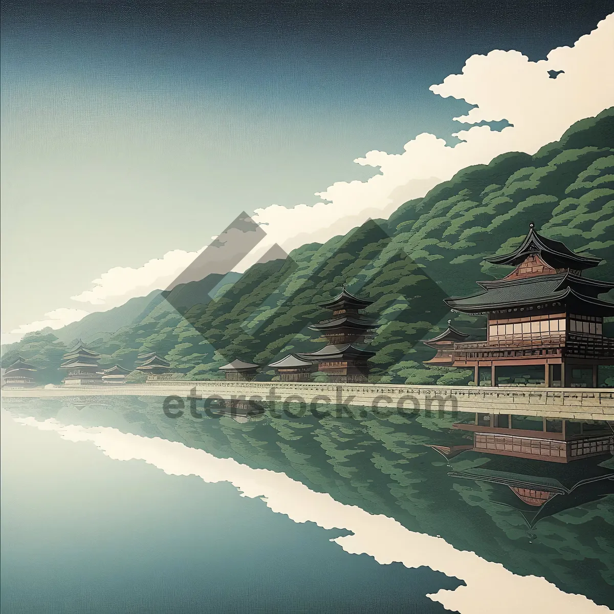 Picture of Serene Beachfront Retreat: Mountains, Shore, and Crystal Waters