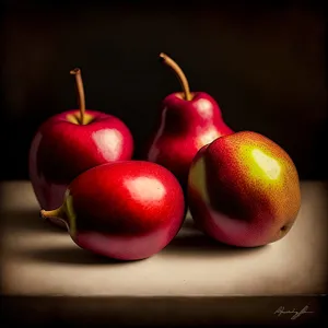 Delicious red apple - fresh and juicy!