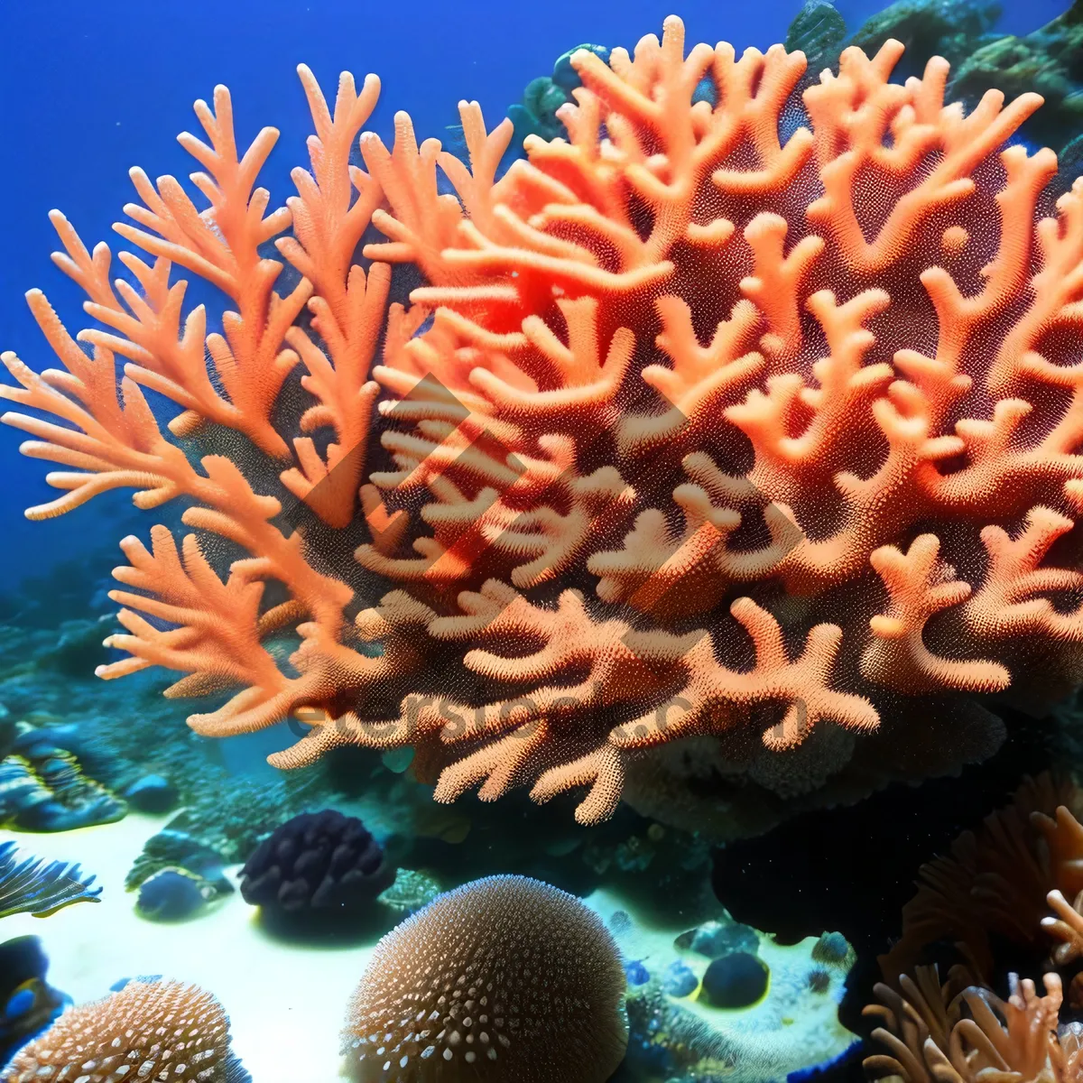 Picture of Breathtaking Coral Reef: Exquisite Beauty of Underwater Diversity
