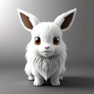 Furry Friend: Cute Fluffy Bunny Kitty