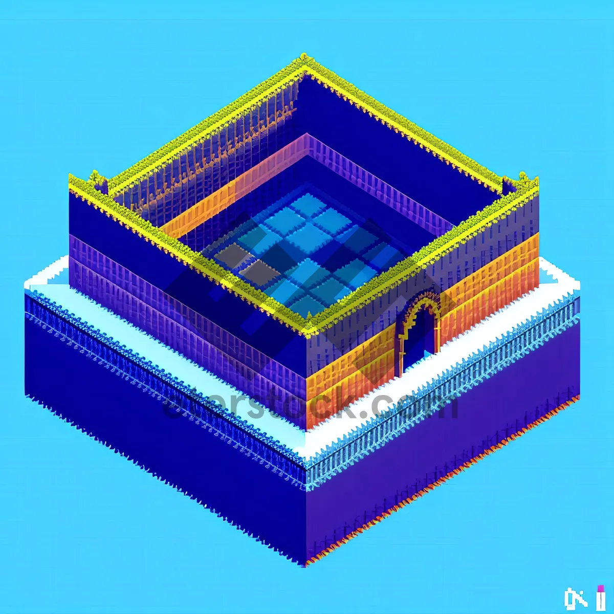 Picture of Microprocessor Box: Business Data Collection Chip Cover