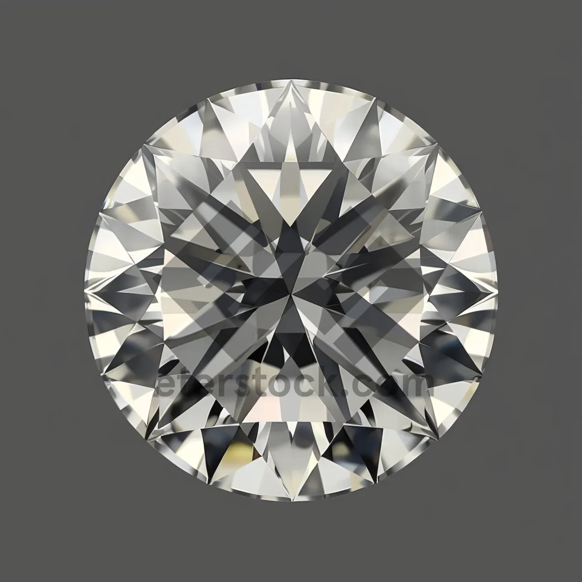 Picture of Sparkling Gemstone: Exquisite Diamond Brilliance