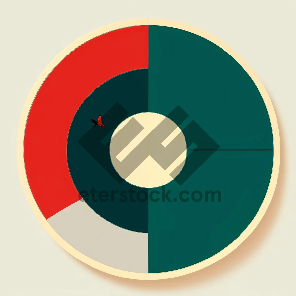 Picture of Shiny round graphic icon symbolizing business web design