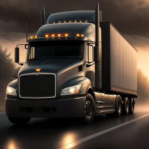 Highway Hauler: Fast Freight Delivery on Wheels