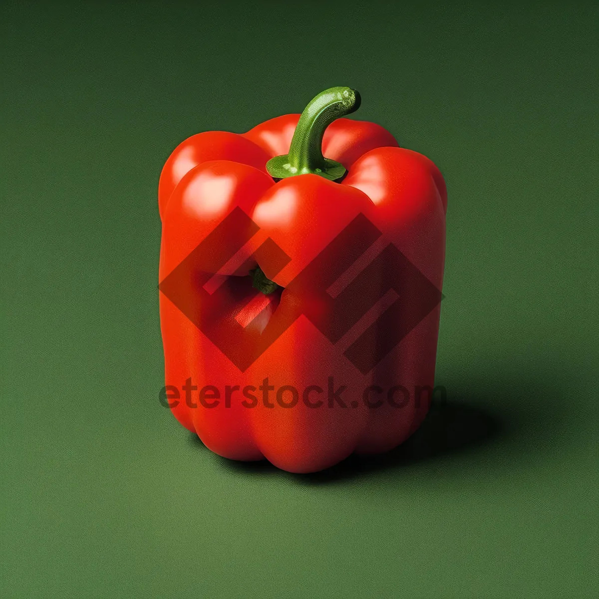 Picture of Fresh Bell Pepper Salad with Organic Ingredients