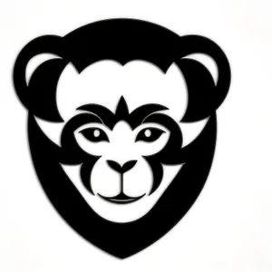 Black Pirate Poison Symbol Cartoon Drawing