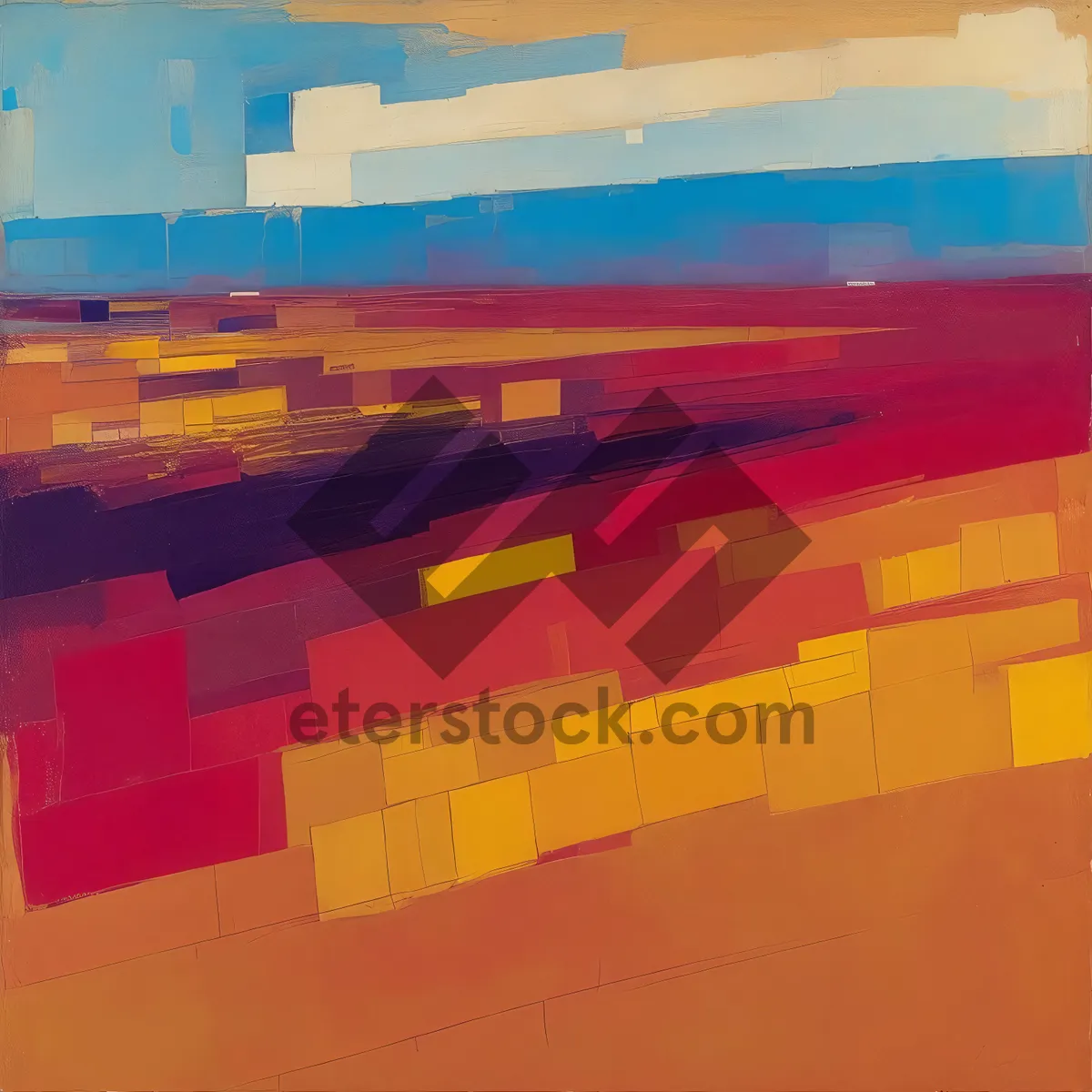 Picture of Bright Rainbow Pencil Set for Colorful Art