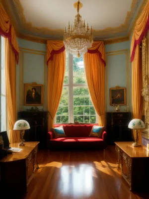 Modern Luxury Interior with Stylish Furniture
