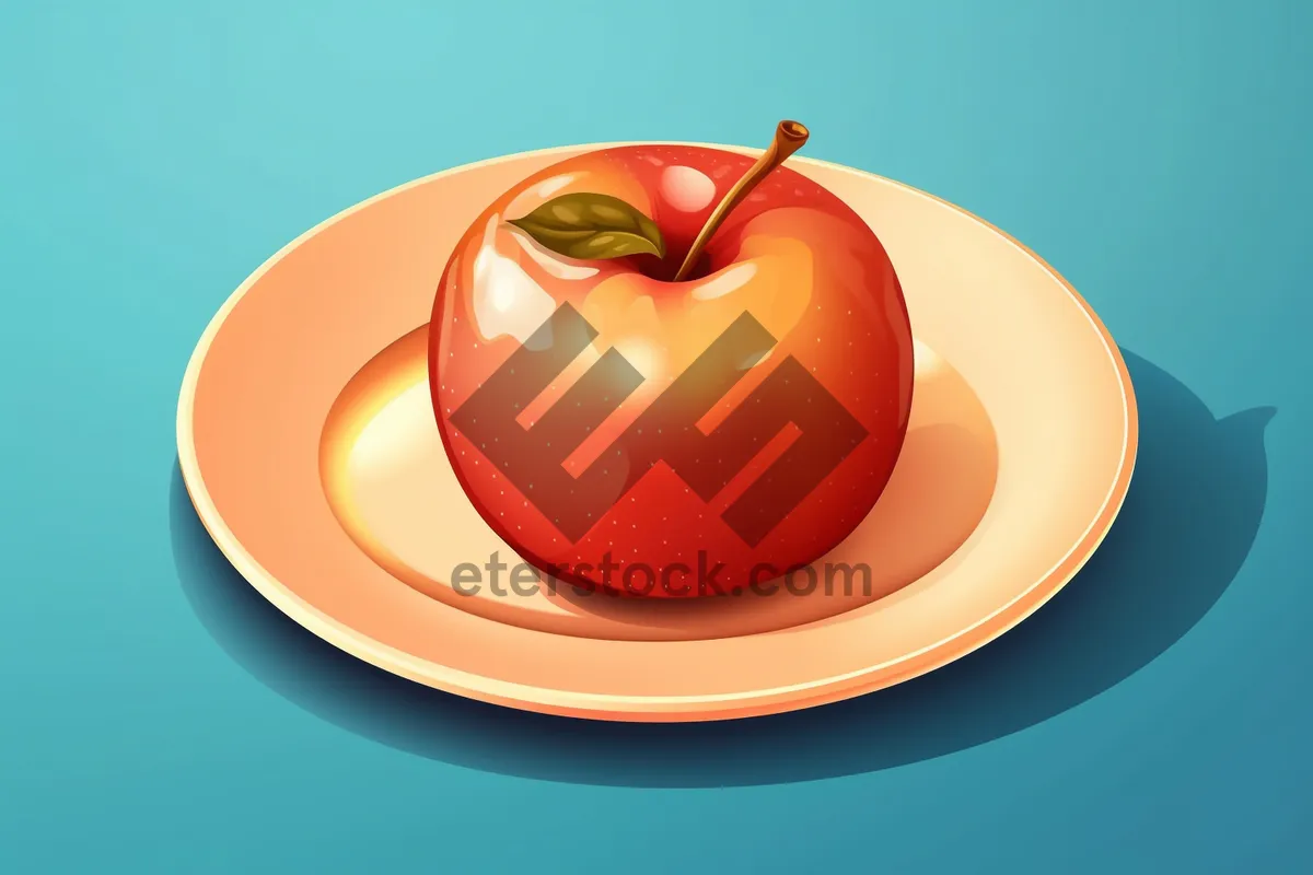 Picture of Fresh Juicy Apple - Healthy Snack