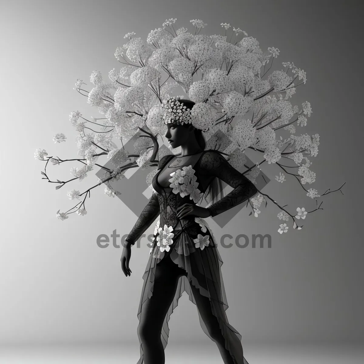 Picture of Artistic man silhouette