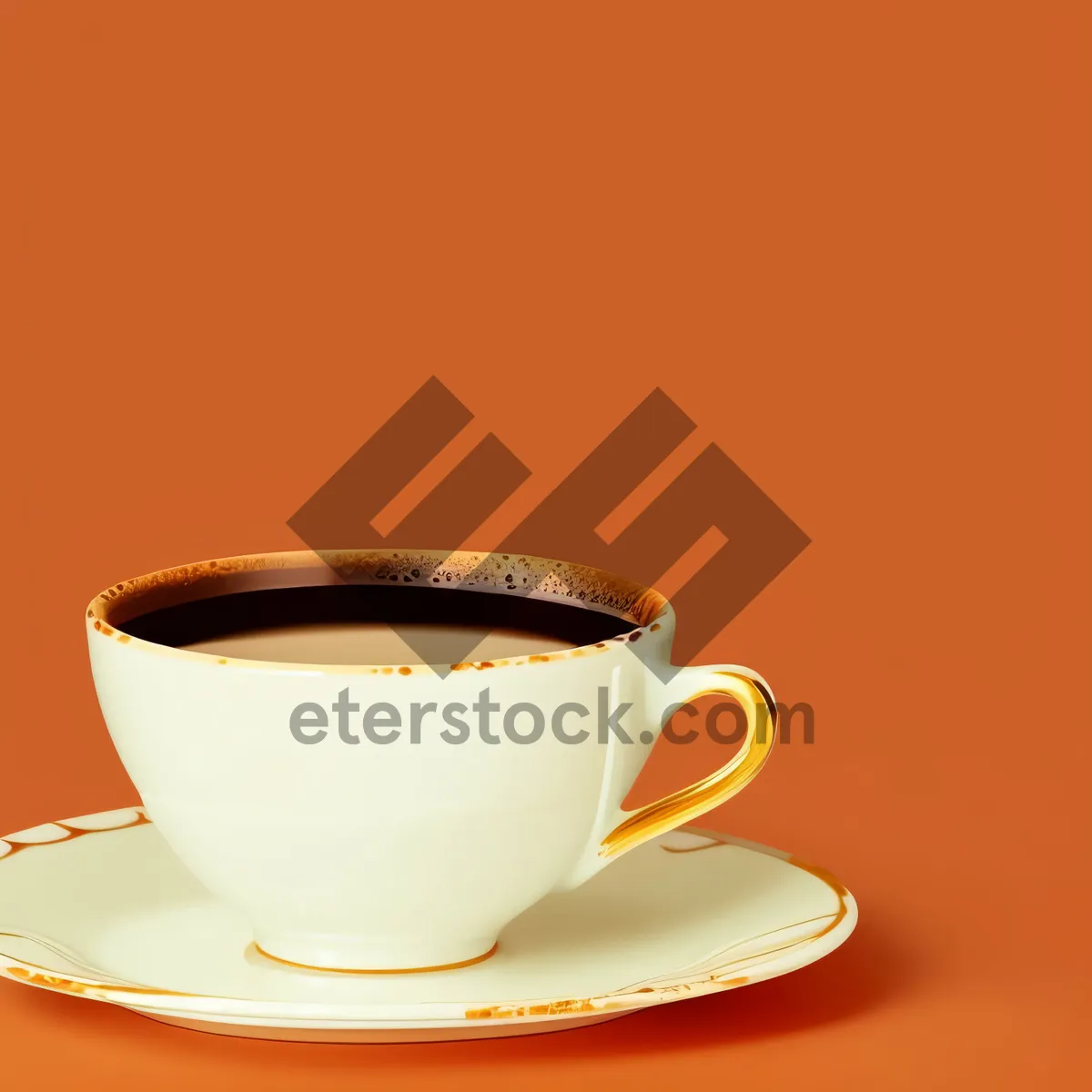 Picture of Coffee Punch in Porcelain Cup