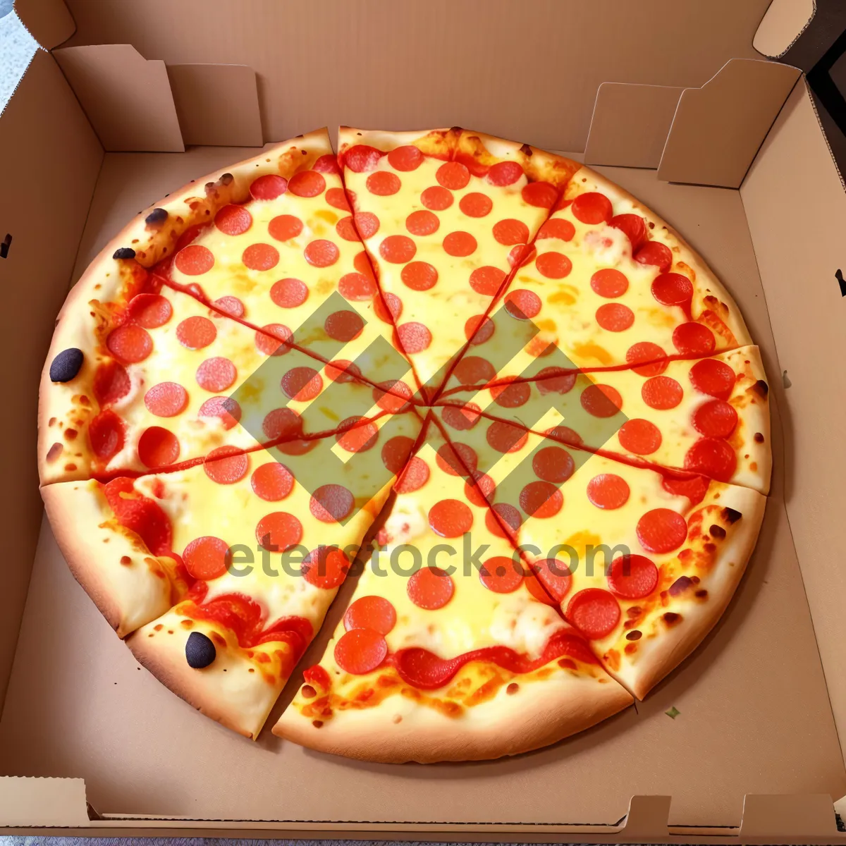 Picture of Tasty Pepperoni Pizza Delight