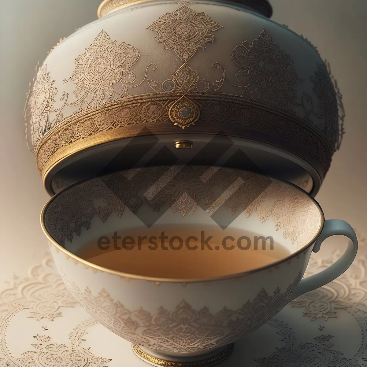 Picture of Morning Tea: A Refreshing Cup of Hot Beverage