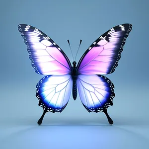 Vibrant Winged Summer Butterfly Design