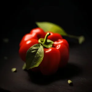 Fresh organic vegetable salad with ripe juicy cherry tomatoes