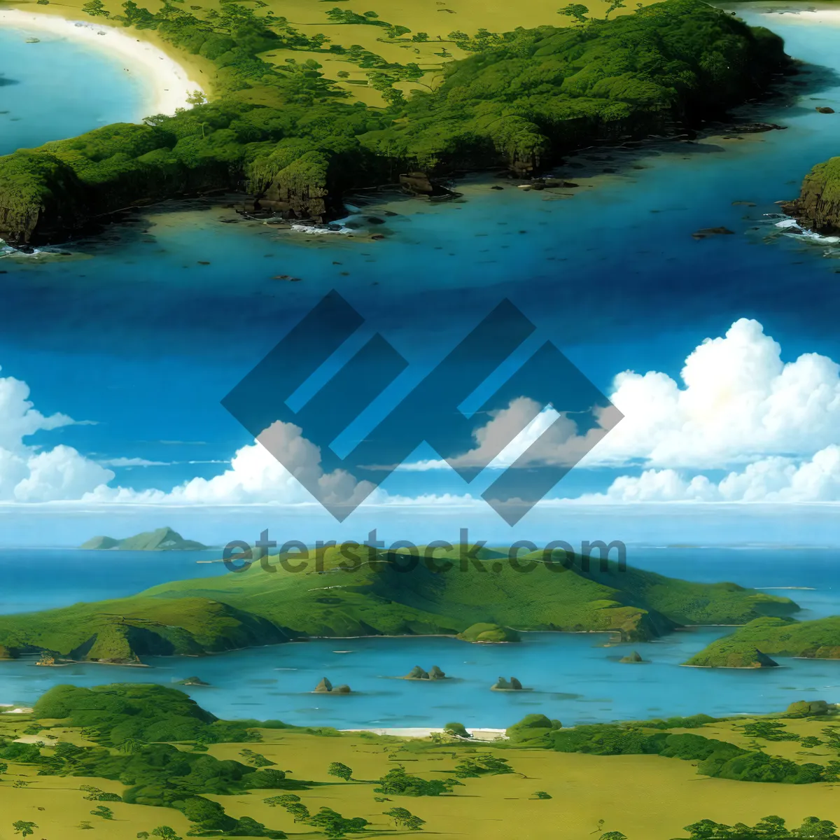Picture of Serenity by the Sea: A Coastal Oasis
