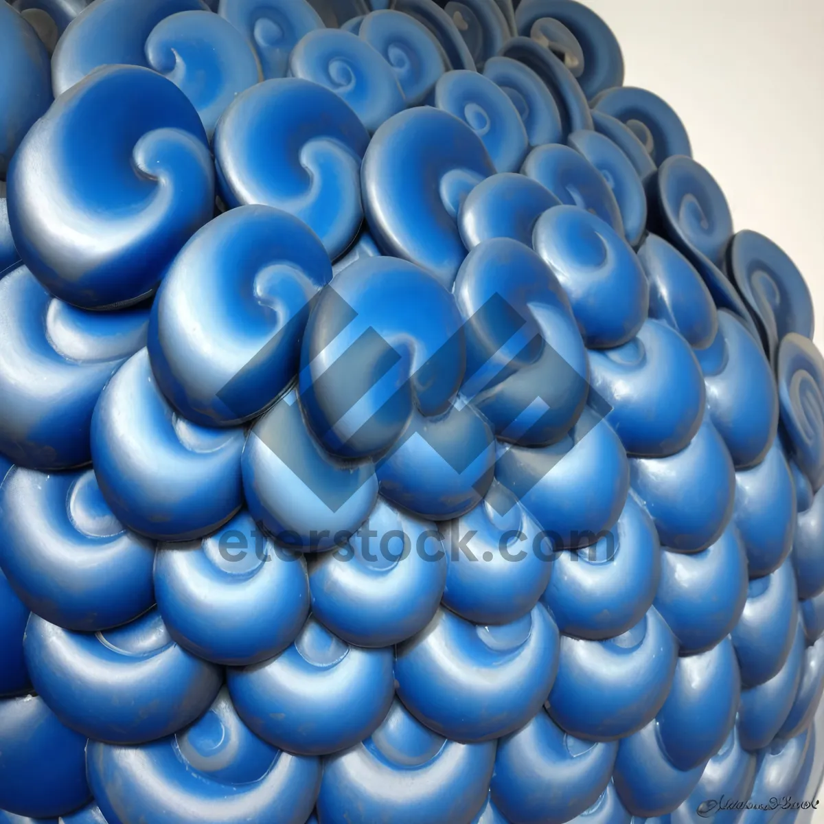 Picture of Coiled 3D Knot Structure Image.