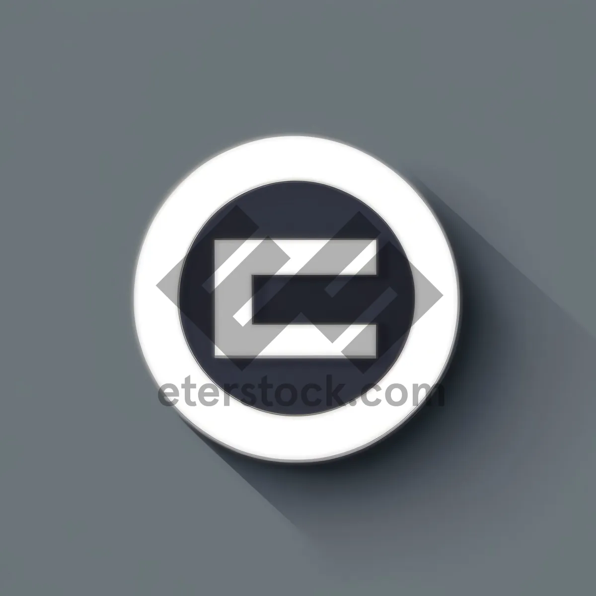 Picture of Glossy Metallic Round Web Icons