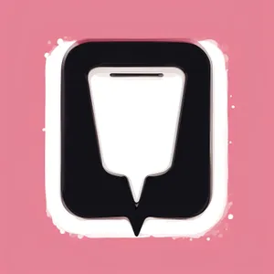 Modern Square Key Button Icon