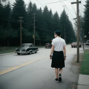 Athletic man outdoors engaging in sports activities.