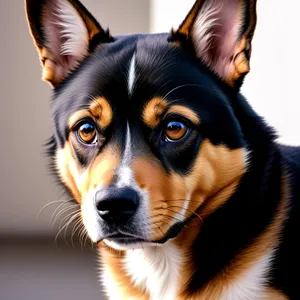 Adorable Corgi Puppy: Purebred Canine Friend with Brown Fur