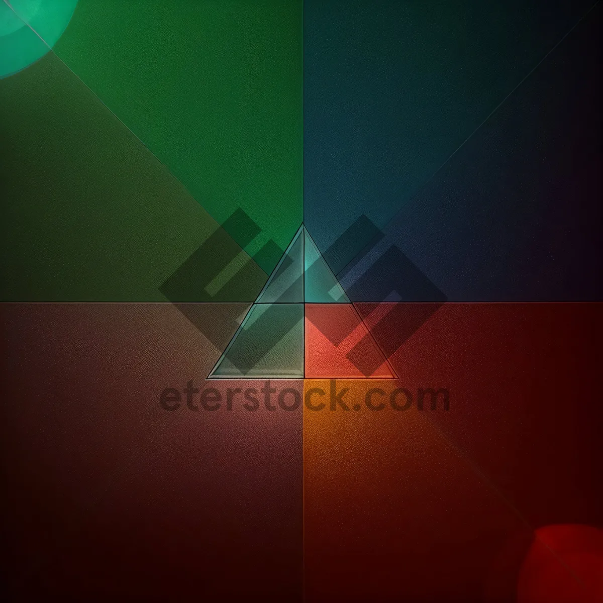 Picture of Futuristic Energy: Abstract Rainbow of Digital Art