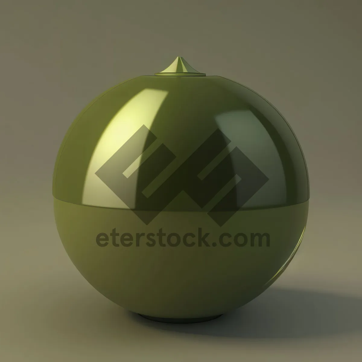 Picture of Glass Egg: Solid Matter Sphere, Ball Design Symbol
