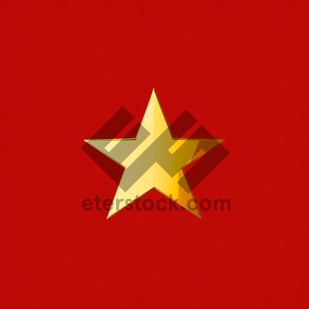 Picture of Five-star Maple Flag Design Icon