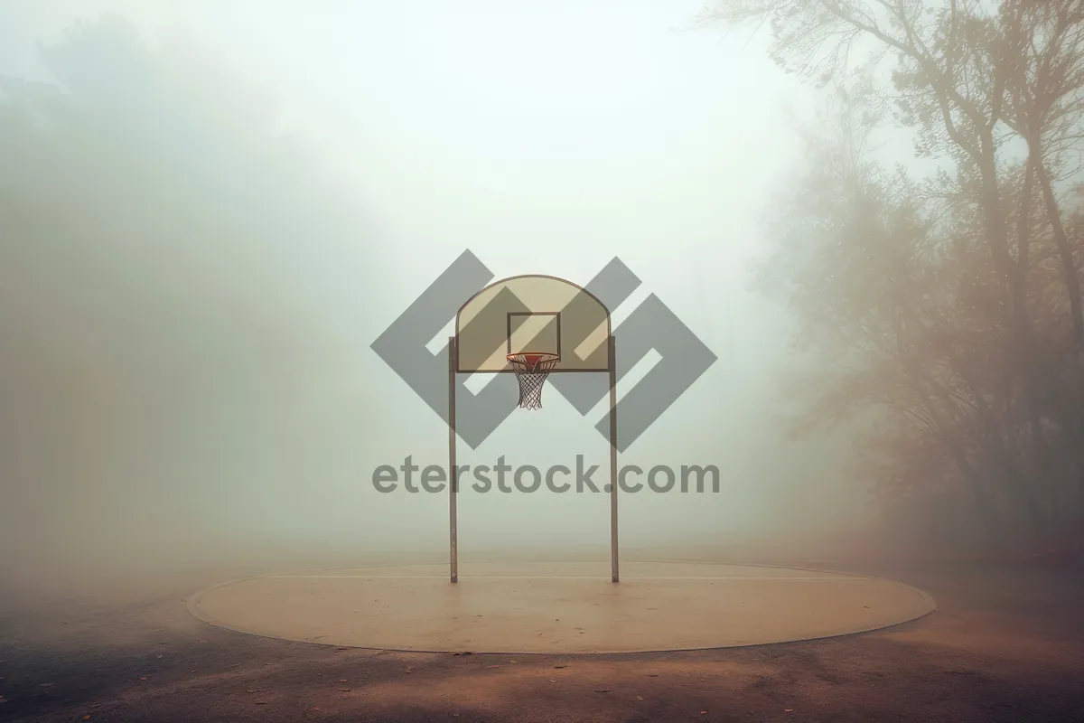 Picture of Blue sky behind mailbox on container box