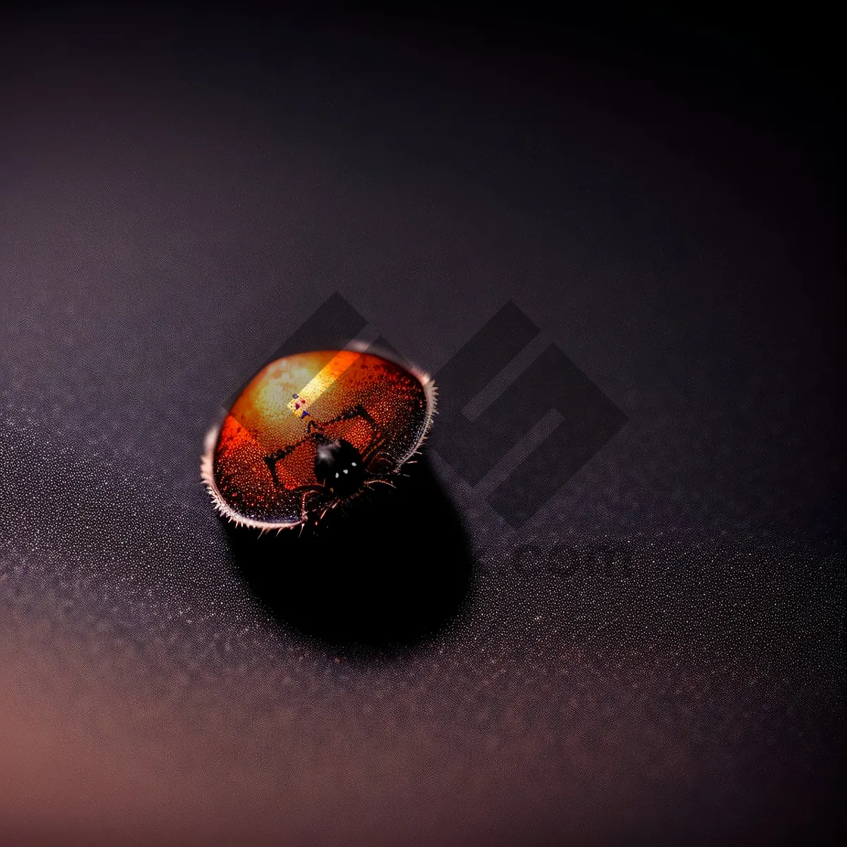 Picture of Ladybug on Pool Table