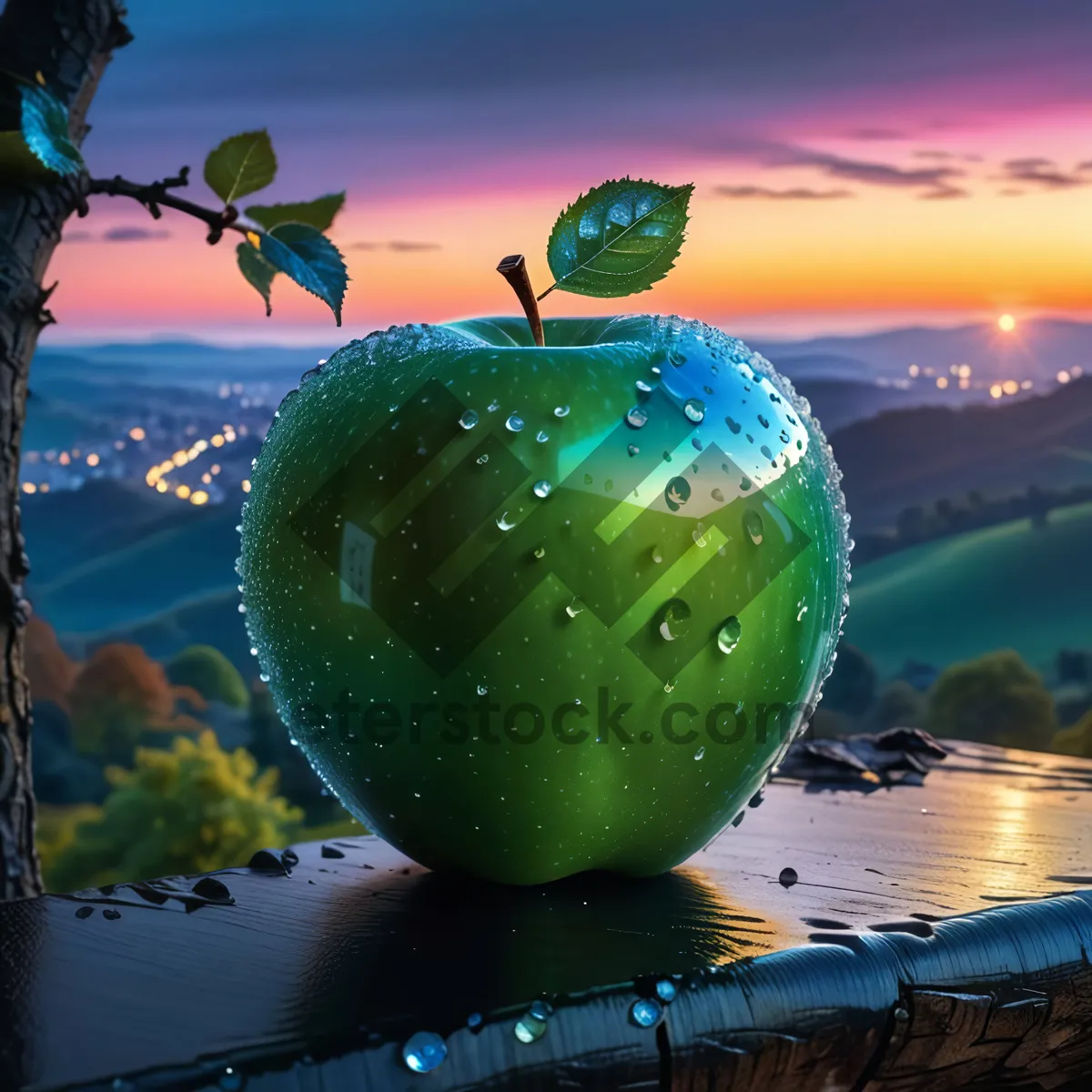Picture of Calabash Globe Tree for Holiday Celebration Decor