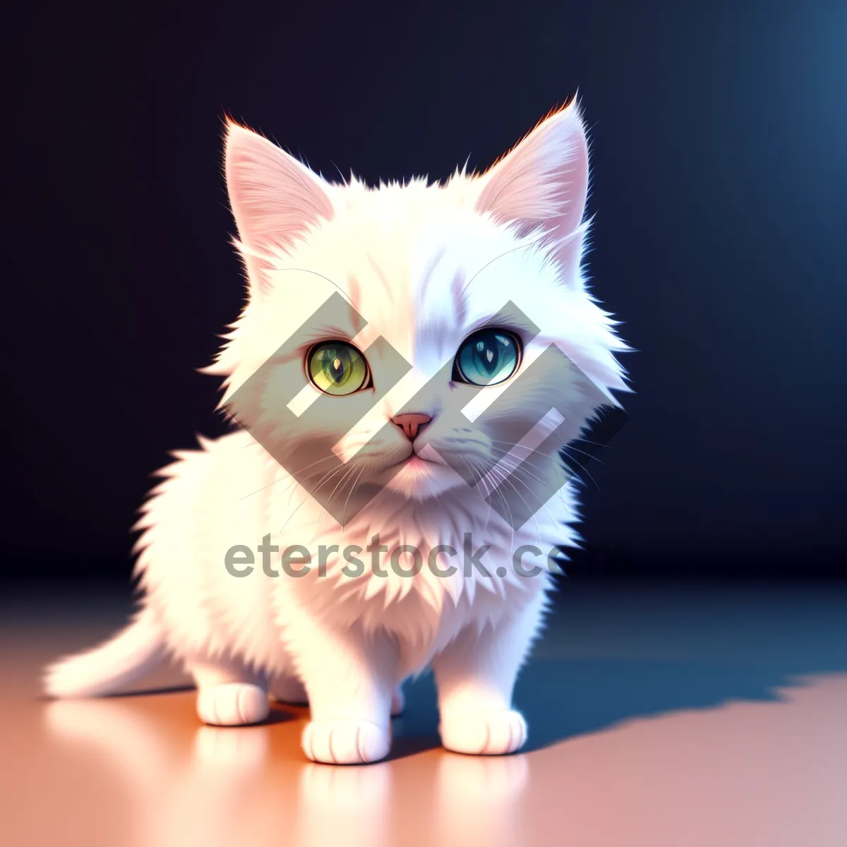 Picture of Adorable Gray Tabby Kitty with Curious Whiskers