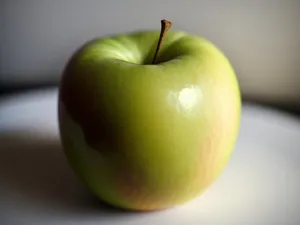 Fresh Granny Smith apple, delicious and nutritious fruit