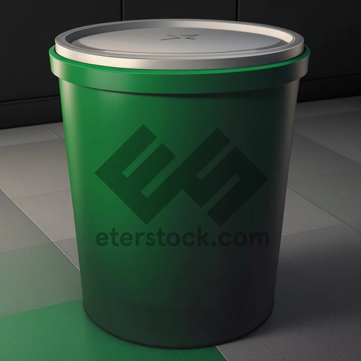 Picture of Empty Beverage Cup in Container