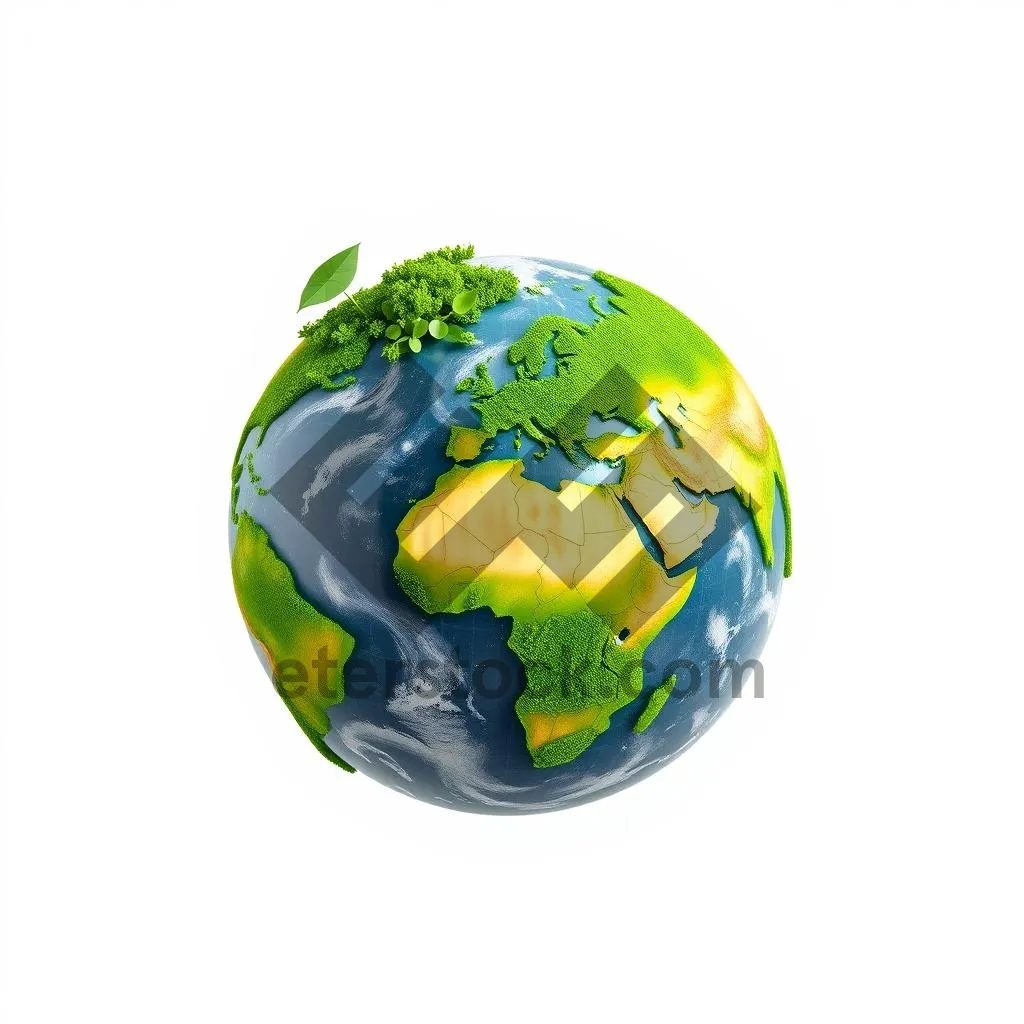 Picture of World globe symbol icon design for travel concept.