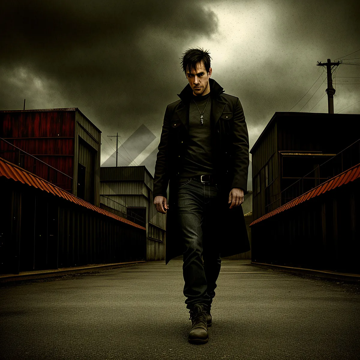 Picture of Urban Man in the City Street
