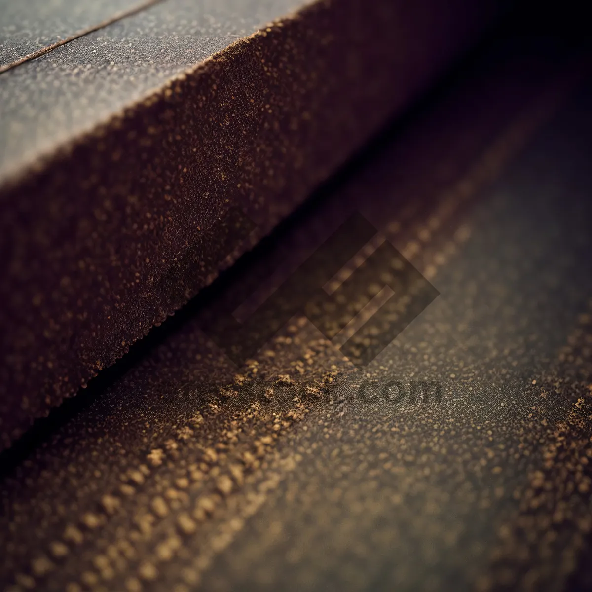 Picture of Silver Textured Leather Fastener Design on Fabric