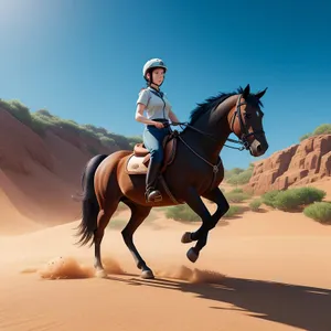 Heavenly Horseback Ride in Desert Resort