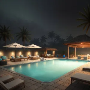 Tropical Paradise Resort - Luxury Beachfront Hotel with Stunning Ocean Views