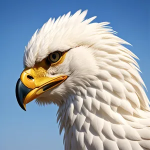 Bald Eagle - Majestic Bird with Piercing Gaze