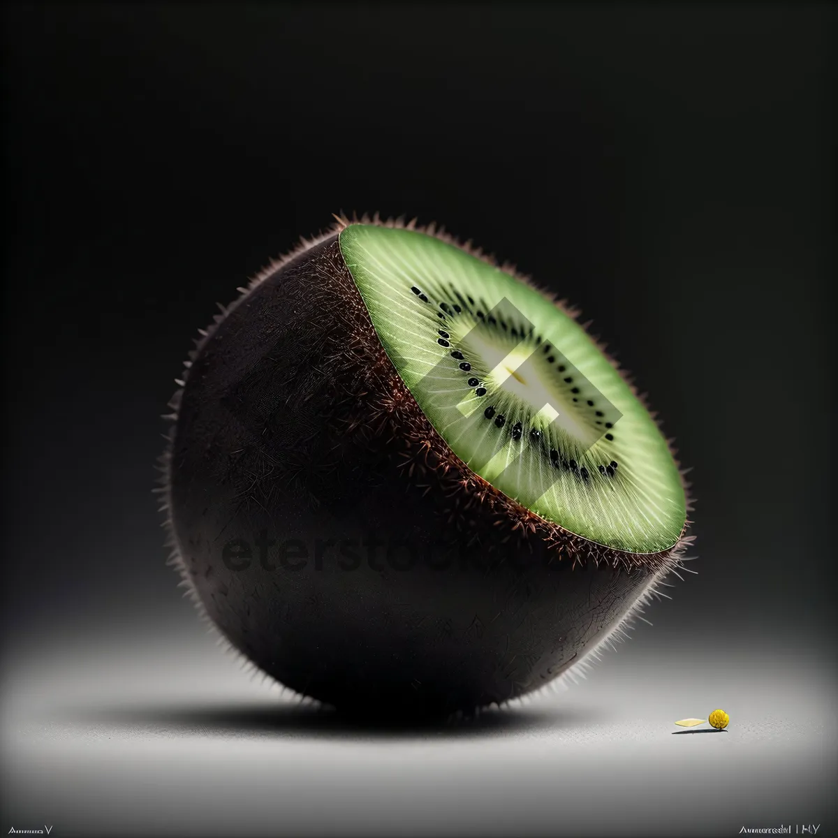 Picture of Juicy Kiwi Slice: Fresh, Healthy and Delicious Fruit