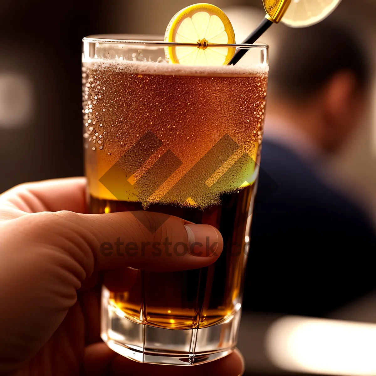 Picture of Refreshing Cocktail in a Glass