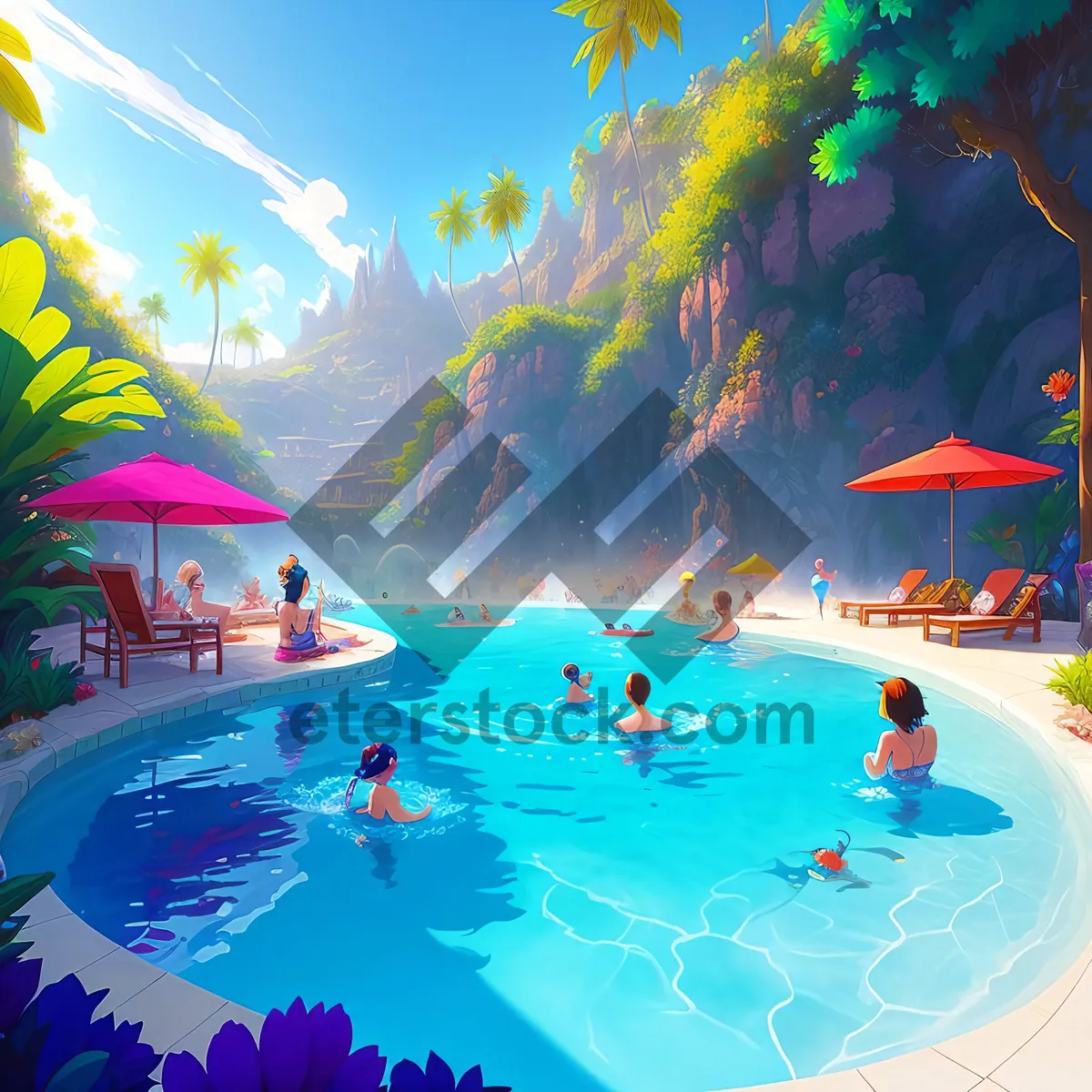 Picture of Tropical Paradise Resort: Sun, Sea, and Relaxation