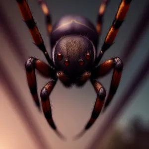 Black Widow – Close-Up Arachnid Wildlife