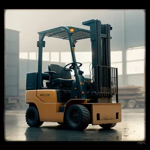 Heavy-duty Forklift: Efficient Industrial Warehouse Transport