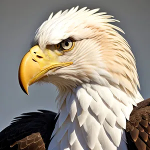 Majestic Bald Eagle, Nature's Fierce Hunter