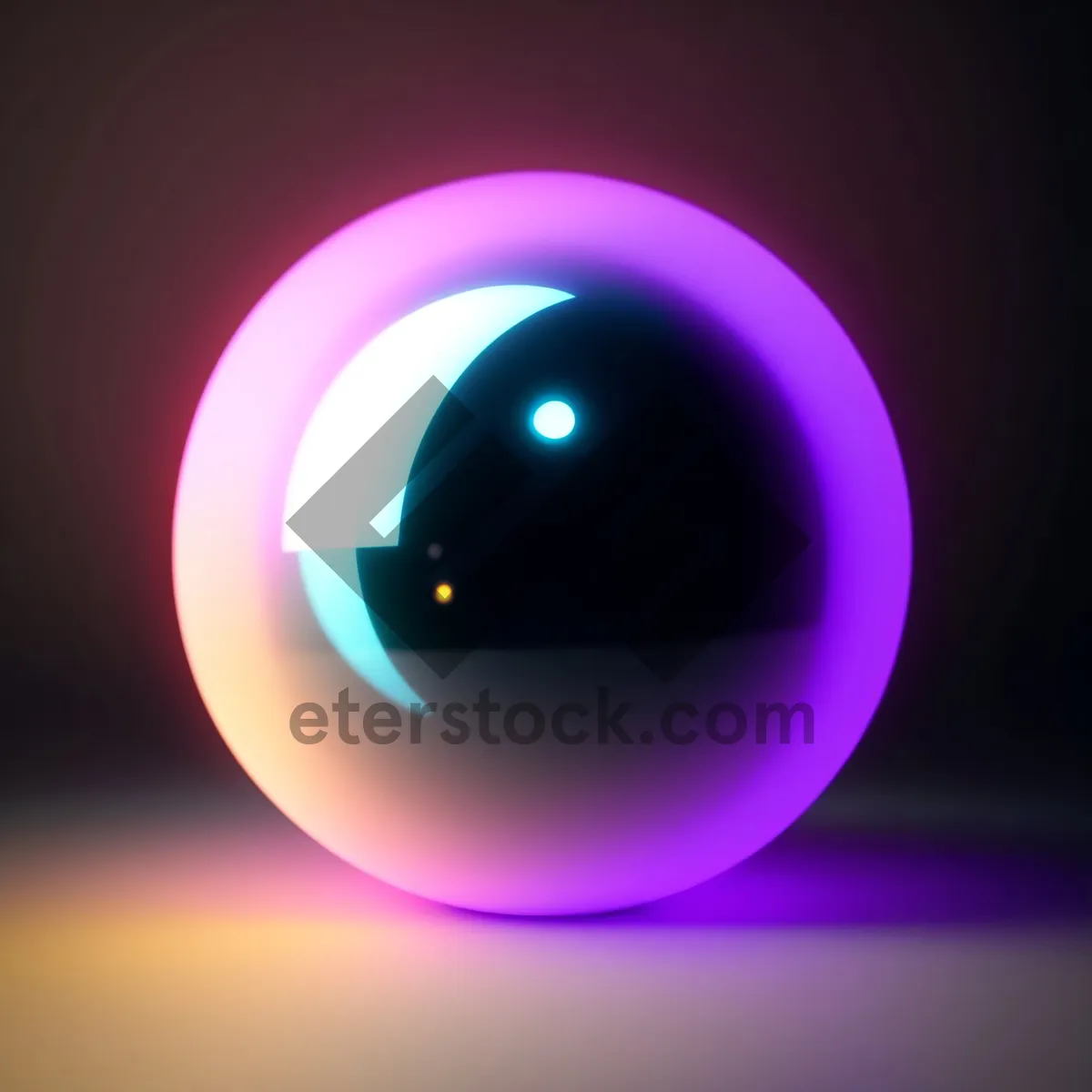 Picture of Shiny Black Glass Web Button Icon