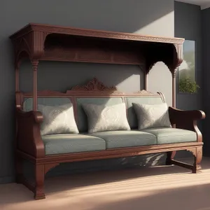 Modern Luxury Bedroom with Cozy Furnishings