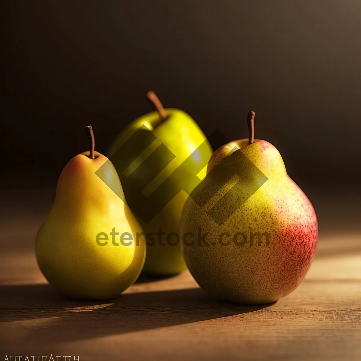 Picture of Refreshing Yellow Pear - Delicious and Nutritious Fruit